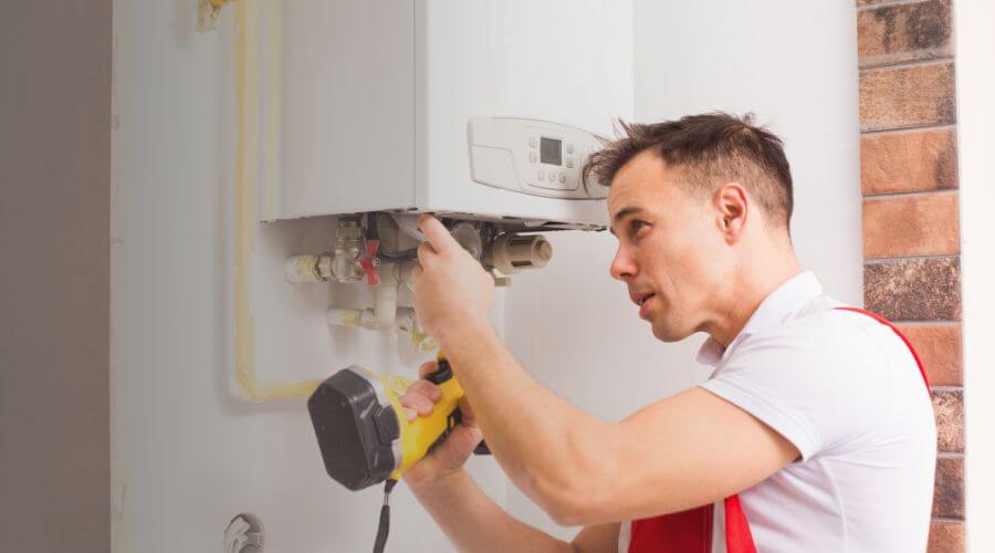 Local tankless water heater installation in Greenville, WV